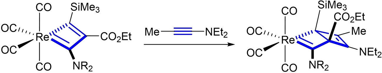 Dewar Metallabenzenes from Reactions of Metallacyclobutadienes with Alkynes