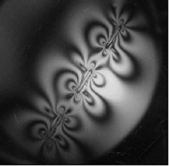 Stress intensity factor for an infinite plane containing three collinear cracks under compression