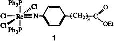 Functionalized Organoimidorhenium(V) Complexes as Potential Radiopharmaceuticals: Syntheses of Glycine Derivatives and the Structure Determination of a Rhenium Analogue of Chlorambucil