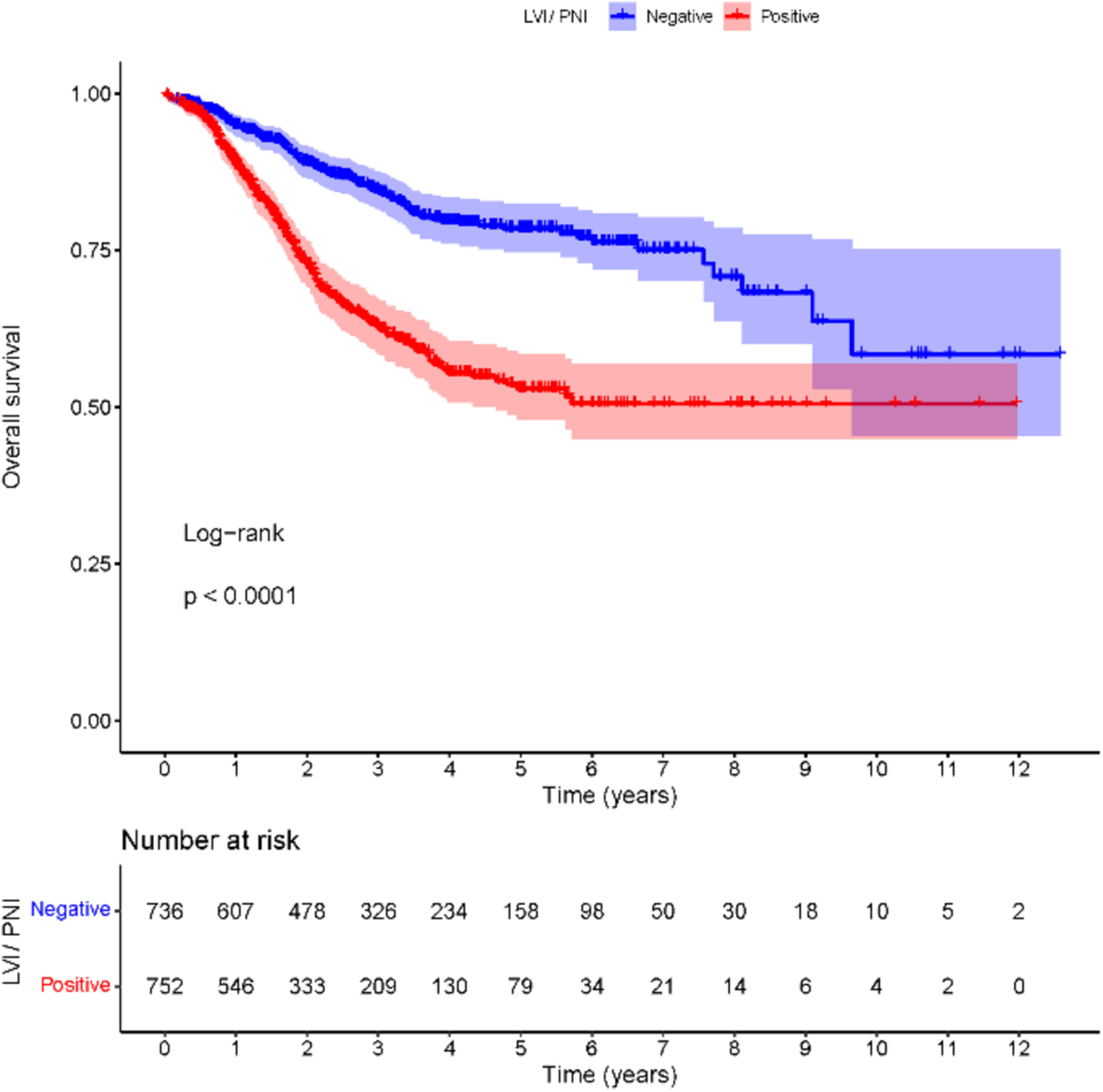Lymphovascular or perineural invasion is associated with lymph node metastasis and survival outcomes in patients with gastric cancer