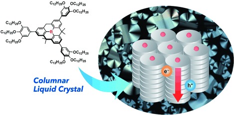 A Planarized Triphenylborane Mesogen: Discotic Liquid Crystals with Ambipolar Charge-Carrier Transport Properties