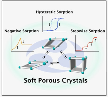 Chemistry of Soft Porous Crystals: Structural Dynamics and Gas Adsorption Properties