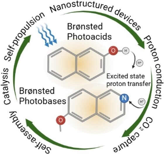 Photoacids and Photobases: Applications in Functional Dynamic Systems