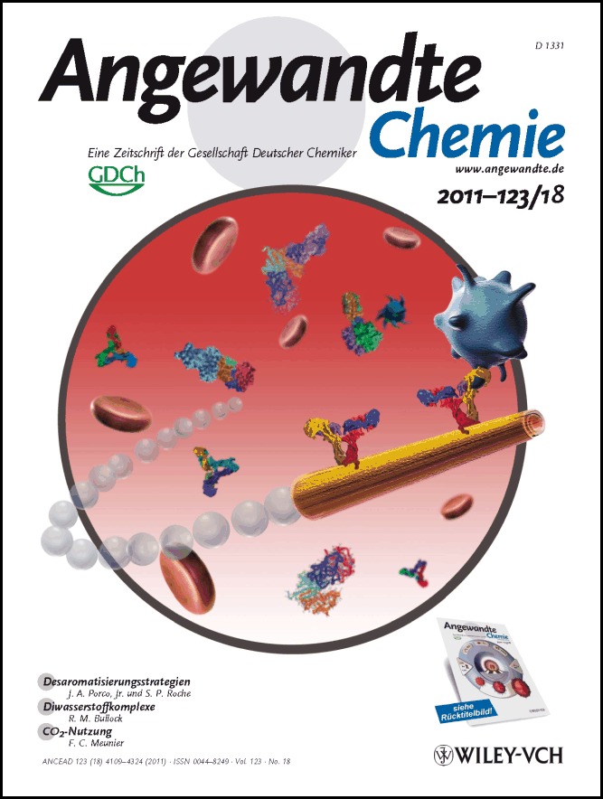 Titelbild: Micromachine-Enabled Capture and Isolation of Cancer Cells in Complex Media (Angew. Chem. 18/2011)