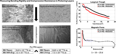 Measuring Bending Rigidity and Compression Resistance in Pickering Layers Issue ,