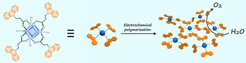 Electrochemical Polymerization Provides a Function-Integrated System for Water Oxidation