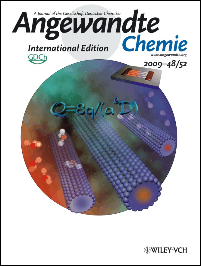 Inside Cover: Surface Passivation and Transfer Doping of Silicon Nanowires (Angew. Chem. Int. Ed. 52/2009)