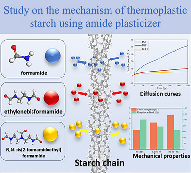Study on the Mechanism of Thermoplastic Starch Using Amide Plasticizer Issue ,