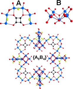 Template-Directed Assembly of Polyoxothiometalate Scaffolds into Nanomolecular Architectures
