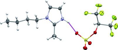 Straightforward Synthesis of the Brønsted Acid hfipOSO3H and its Application for the Synthesis of Protic Ionic Liquids