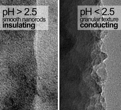 Polyaniline “Nanotube” Self-Assembly: The Stage of Granular Agglomeration on Nanorod Templates