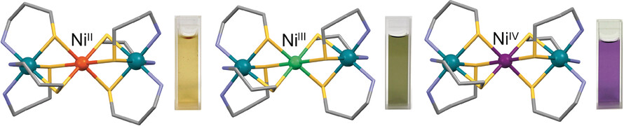 Valence Interconversion of Octahedral Nickel(II/III/IV) Centers