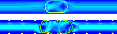 Effects of Channel Hydraulic Diameters and Flow Ratios of Two-Phase Flow in Y-Junction Microchannels