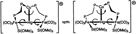 Conformation Control in Polymetallic Mesocycles by Metal–Metal Bonding: The First Example of an Hg<span class='icomoon'></span>Cu Interaction