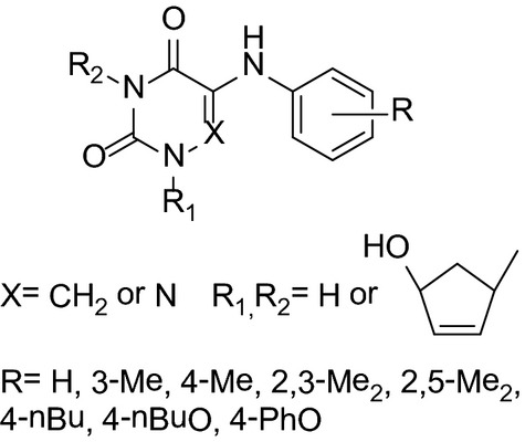 5-Arylaminouracil Derivatives: New Inhibitors of Mycobacterium tuberculosis