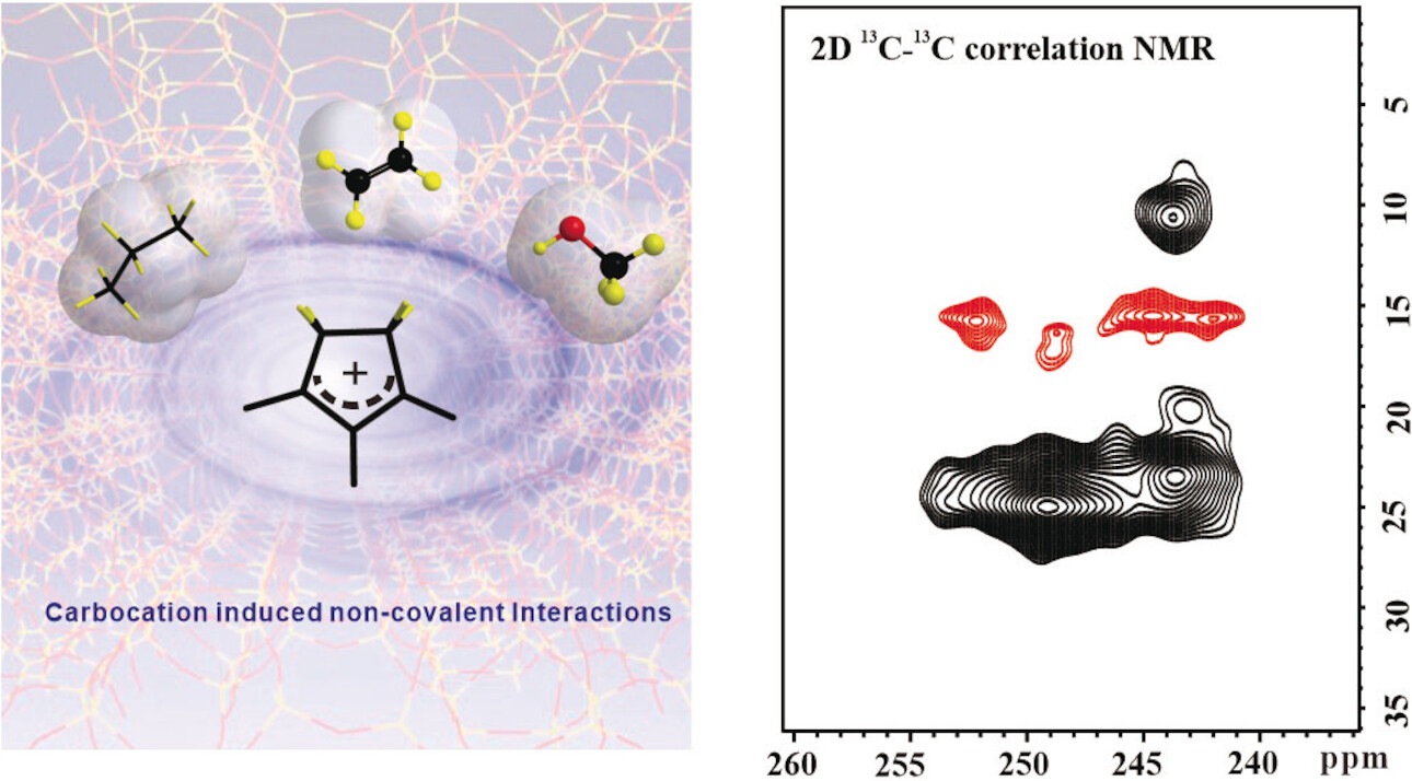 Insight into Carbocation-Induced Noncovalent Interactions in the Methanol-to-Olefins Reaction over ZSM-5 Zeolite by Solid-State NMR Spectroscopy