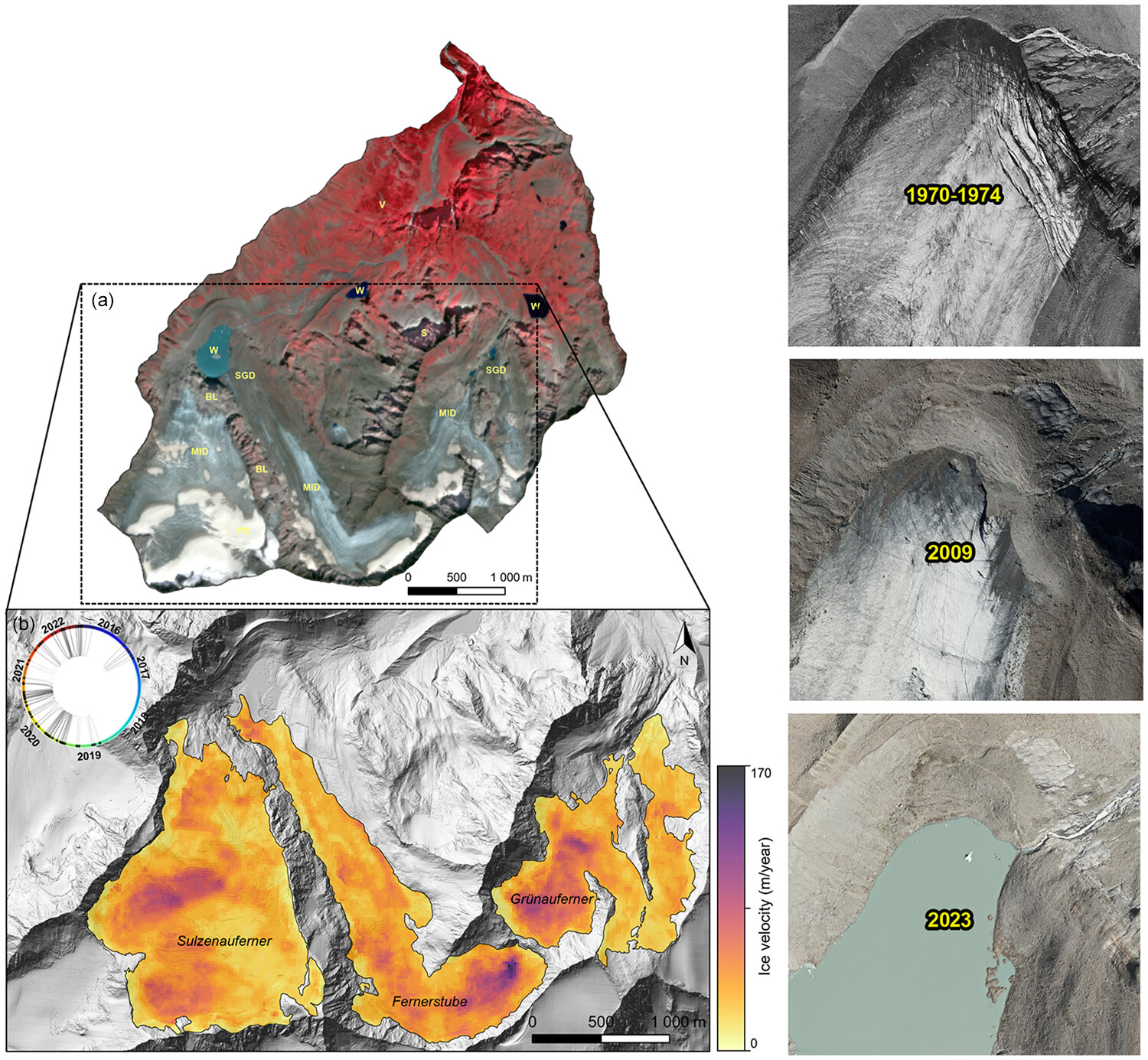Geomorphological processes and landforms in the Alpine Sulzenau Valley (Tyrol, Austria): Glacier retreat, glacial lake evolution and the 2017 glacial lake outburst flood