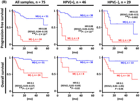 Establishment of epigenetic markers to predict irradiation efficacy against oropharyngeal cancer