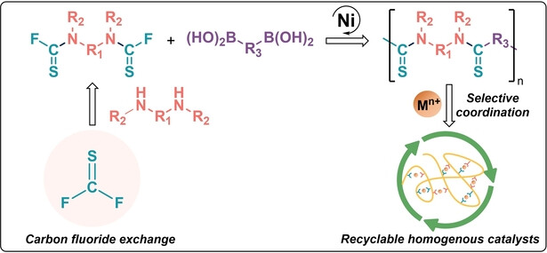 Functional Polythioamides Derived from Thiocarbonyl Fluoride**