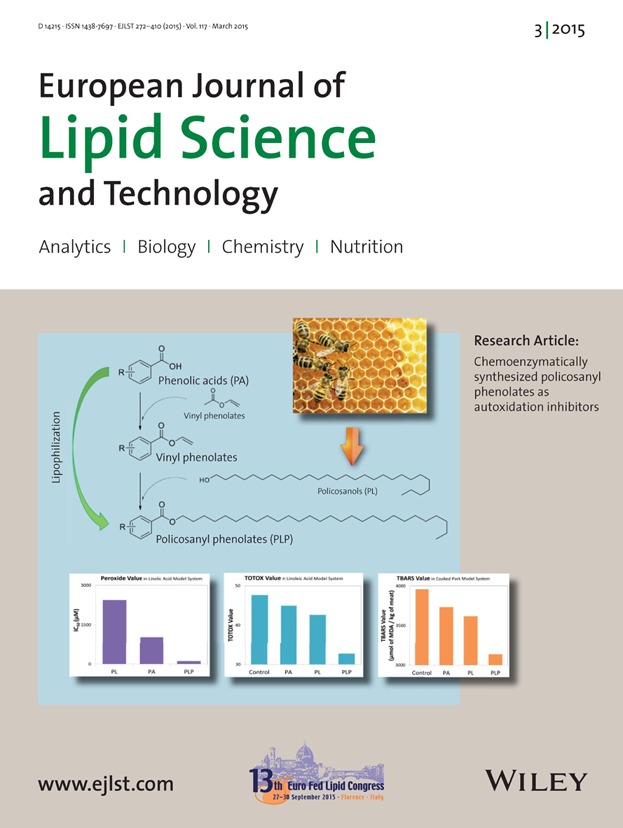 Cover Picture: Eur. J. Lipid Sci. Technol. 3∕2015