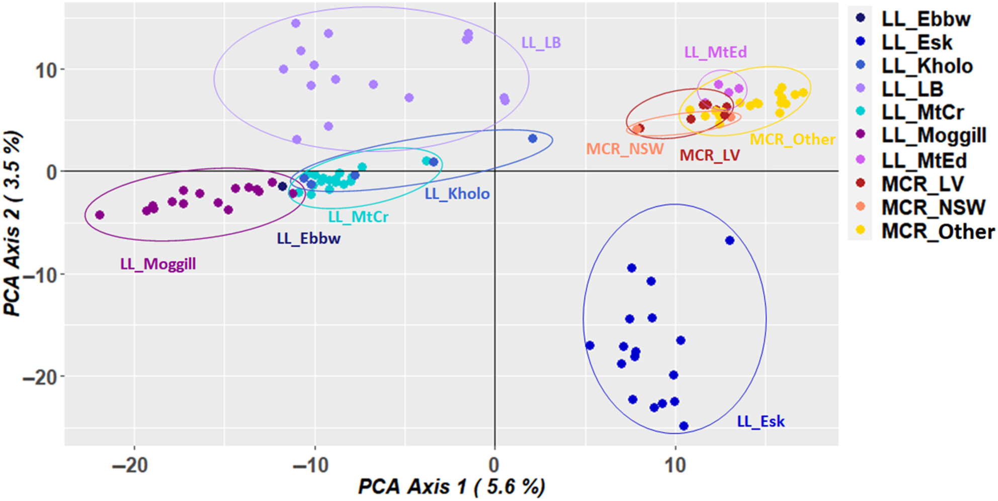 Conservation genetics of Notelaea lloydii (Oleaceae) in south-eastern Queensland, Australia
