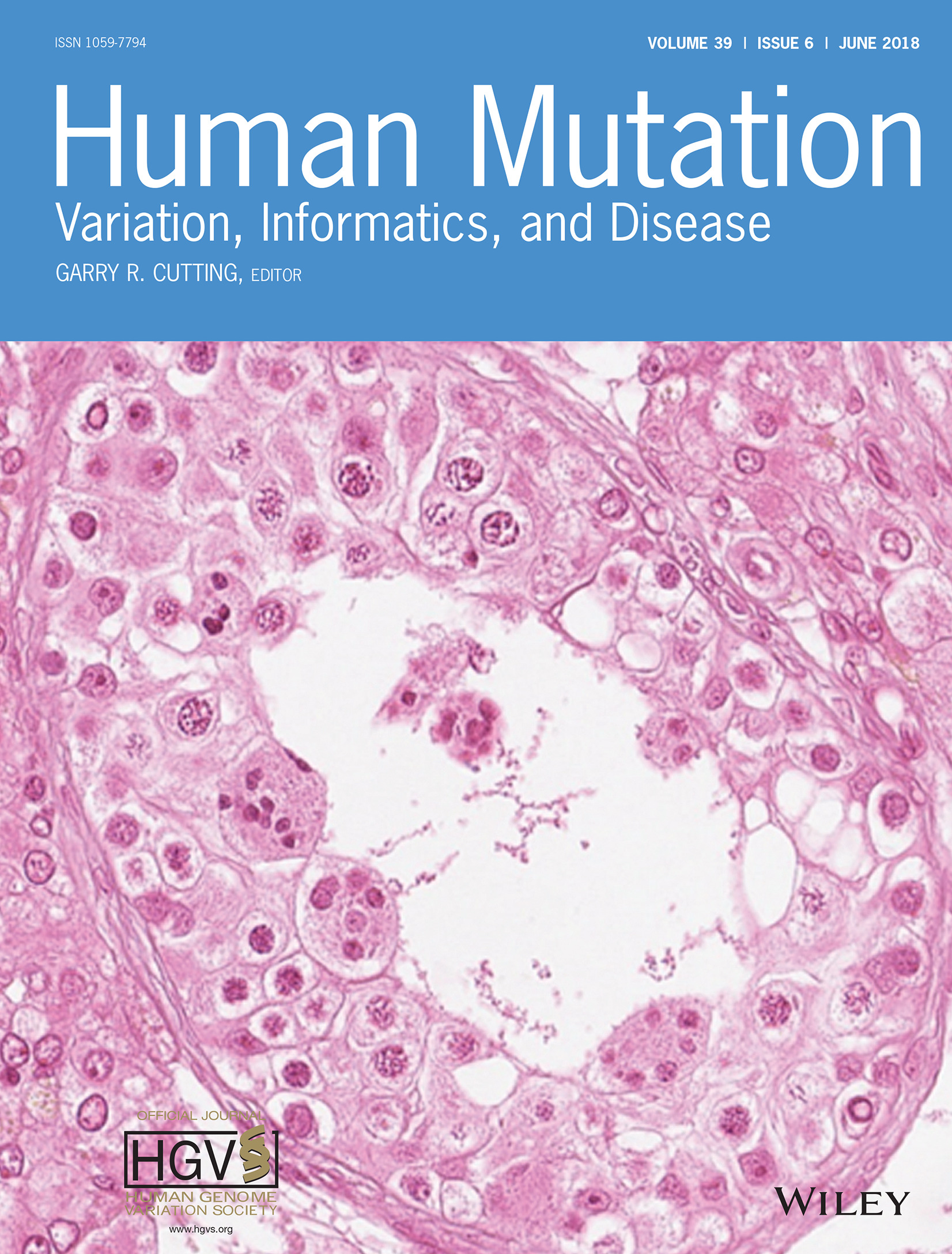 Cover Image, Volume 39, Issue 6