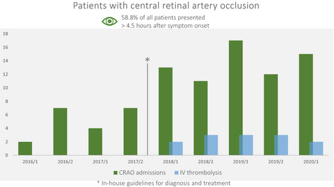 Central retinal artery occlusion as a neuro-ophthalmological emergency: the need to raise public awareness