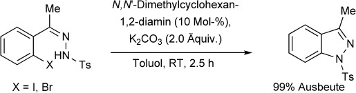 Base-Catalyzed Synthesis of Substituted Indazoles under Mild, Transition-Metal-Free Conditions