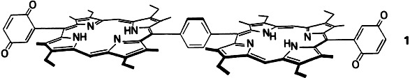 The Synthesis of 1,3- and 1,4-Phenylene-Linked Bisquinone-Substituted Porphyrin Dimers