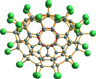 Chlorination of C86 to C84Cl32 with Nonclassical Heptagon-Containing Fullerene Cage Formed by Cage Shrinkage