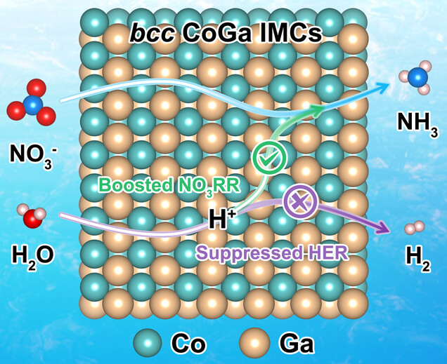 Transition Metal-Gallium Intermetallic Compounds with Tailored Active Site Configurations for Electrochemical Ammonia Synthesis