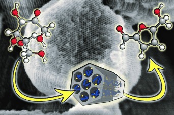 A Tailored Microenvironment for Catalytic Biomass Conversion in Inorganic–Organic Nanoreactors