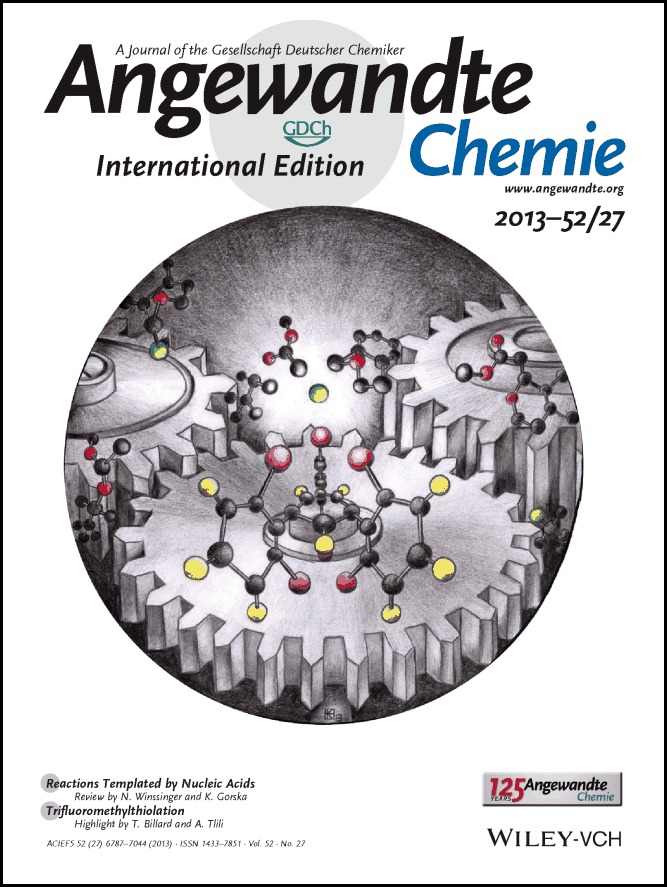 Cover Picture: Organocatalysis by Neutral Multidentate Halogen-Bond Donors (Angew. Chem. Int. Ed. 27/2013)
