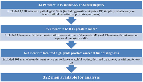 Impact of treatment on progression to castration-resistance, metastases, and death in men with localized high-grade prostate cancer