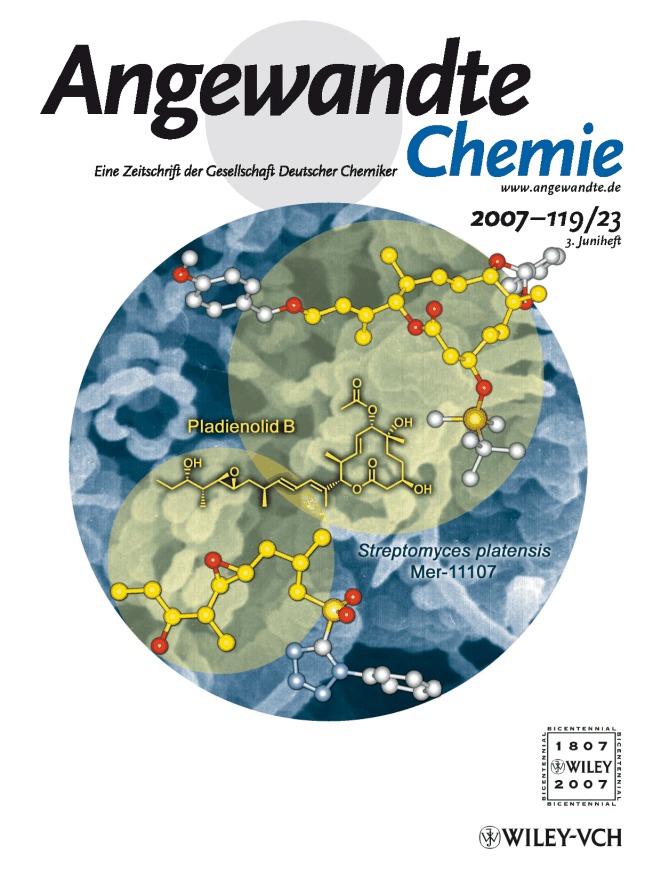 Innentitelbild: Total Synthesis of the Potent Antitumor Macrolides Pladienolide B and D (Angew. Chem. 23/2007)
