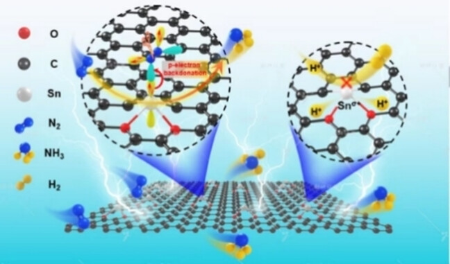 Boosting Electroreduction Kinetics of Nitrogen to Ammonia via Atomically Dispersed Sn Protuberance