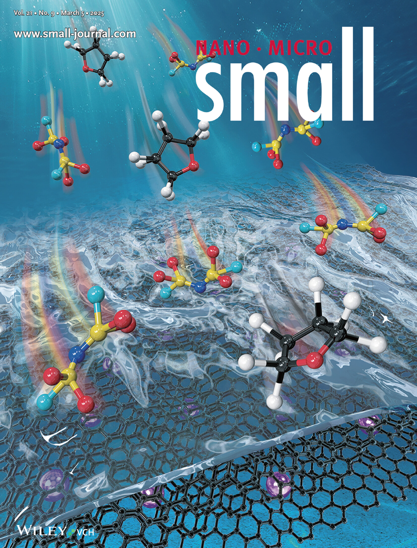 Weakly Solvating Ether-Based Electrolyte Constructing Anion-Derived Solid Electrolyte Interface in Graphite Anode toward High-Stable Potassium-Ion Batteries (Small 9/2025) Volume 21 Issue 9, 2025