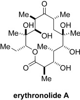Total Synthesis of Erythronolide A by MgII-Mediated Cycloadditions of Nitrile Oxides