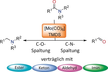 Chemoselective Reduction of Tertiary Amides under Thermal Control: Formation of either Aldehydes or Amines