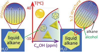 “Magic Numbers” in Self-Faceting of Alcohol-Doped Emulsion Droplets
