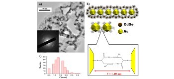 Surface Plasmon-Induced Photoluminescence in Au-CdSe Hybrid Architectonic Solids