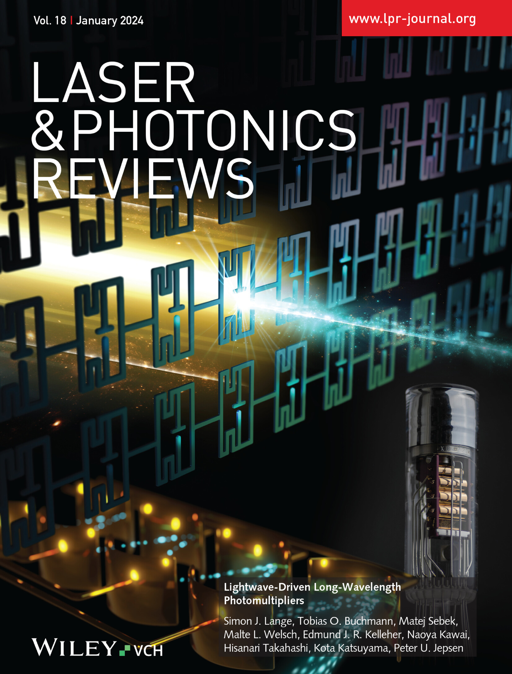 Lightwave-Driven Long-Wavelength Photomultipliers (Laser Photonics Rev. 18(1)/2024) Volume 18 Issue 1, 2024