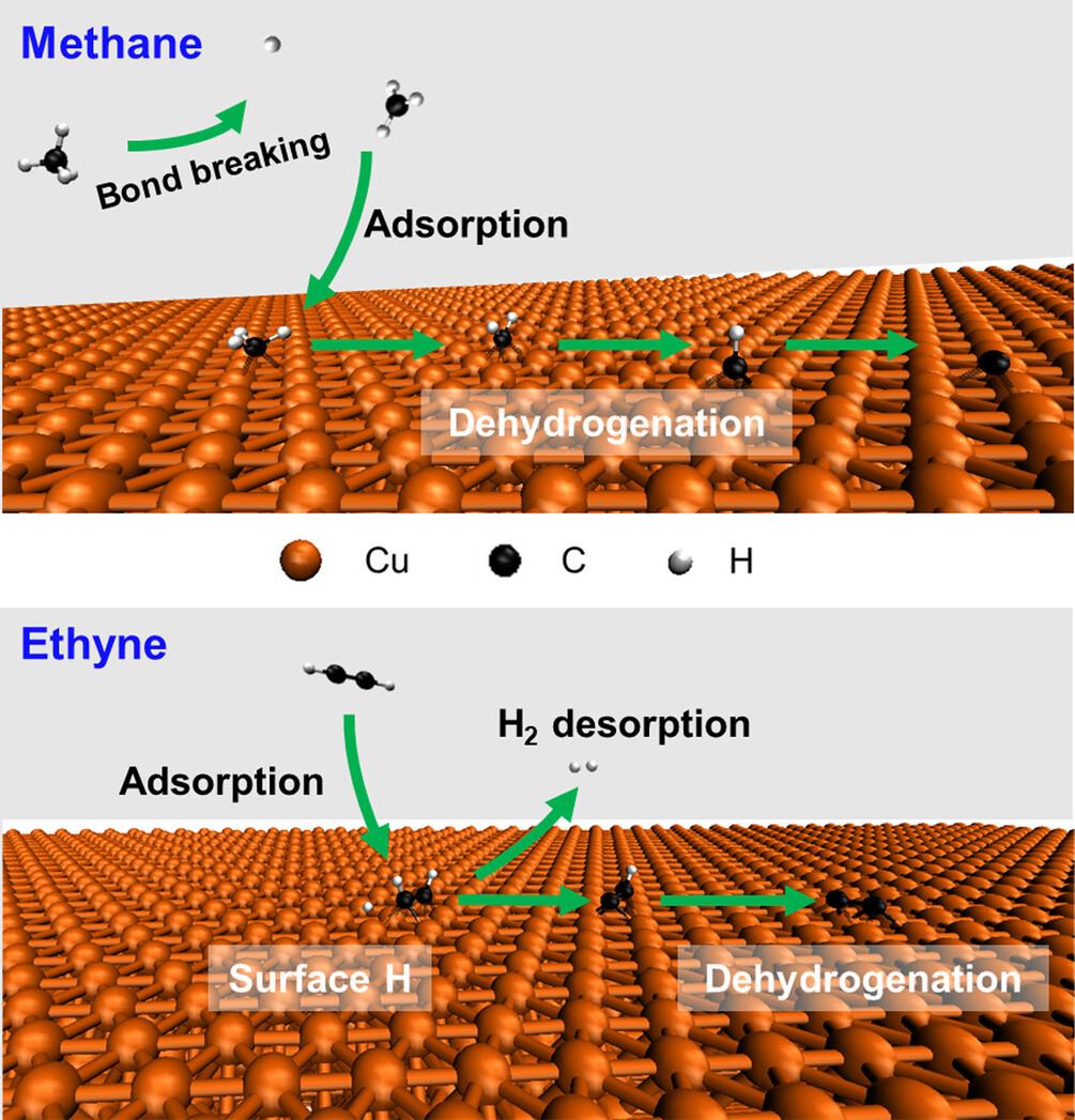 Growth Kinetics of Graphene on Cu(111) Foils from Methane, Ethyne, Ethylene, and Ethane