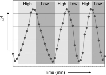 Continuous Analyte Sensing with Magnetic Nanoswitches