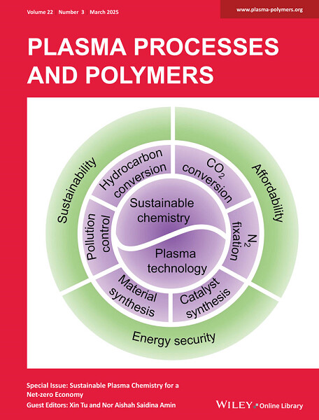 Outside Front Cover: Plasma Process. Polym. 3/2025 Volume 22 Issue 3, 2025