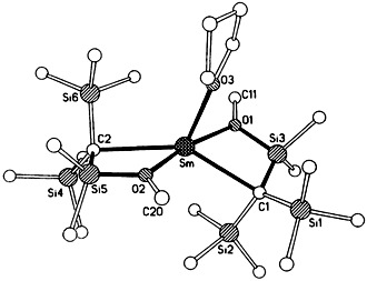 The First Structurally Authenticated σ-Bonded Organosamarium(II) Derivative and Its Reaction with Benzophenone