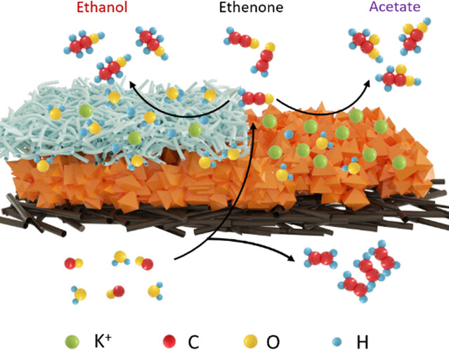 Steering the Selectivity of CORR from Acetate to Ethanol via Tailoring the Thermodynamic Activity of Water