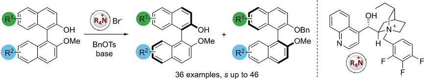 Practical and Scalable Kinetic Resolution of BINOLs Mediated by a Chiral Counterion