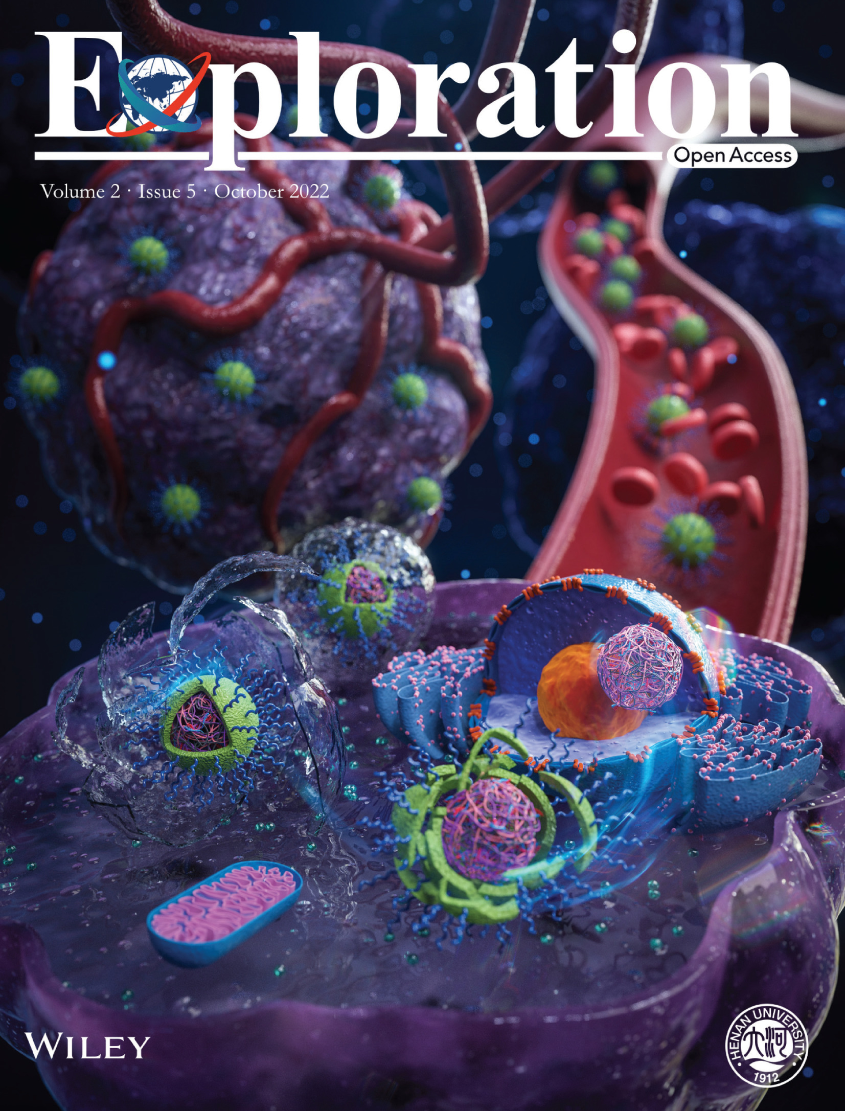 Back Cover: Nucleus-specific RNAi nanoplatform for targeted regulation of nuclear lncRNA function and effective cancer therapy (EXP2 5/2022) Volume 2 Issue 5, 2022