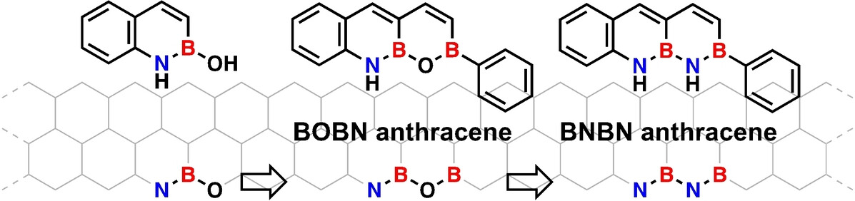 Increasing Chemical Diversity of B2N2 Anthracene Derivatives by Introducing Continuous Multiple Boron-Nitrogen Units